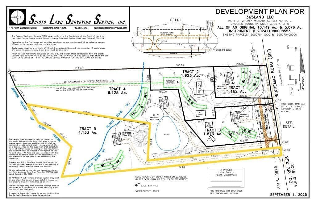 0 Winnemac Road #Tract 5, Richwood, OH 43344