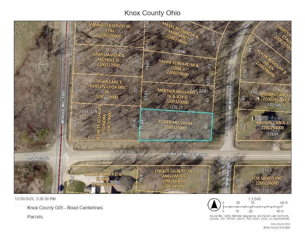 0 McIntosh Court #LOT #321, Howard, OH 43028