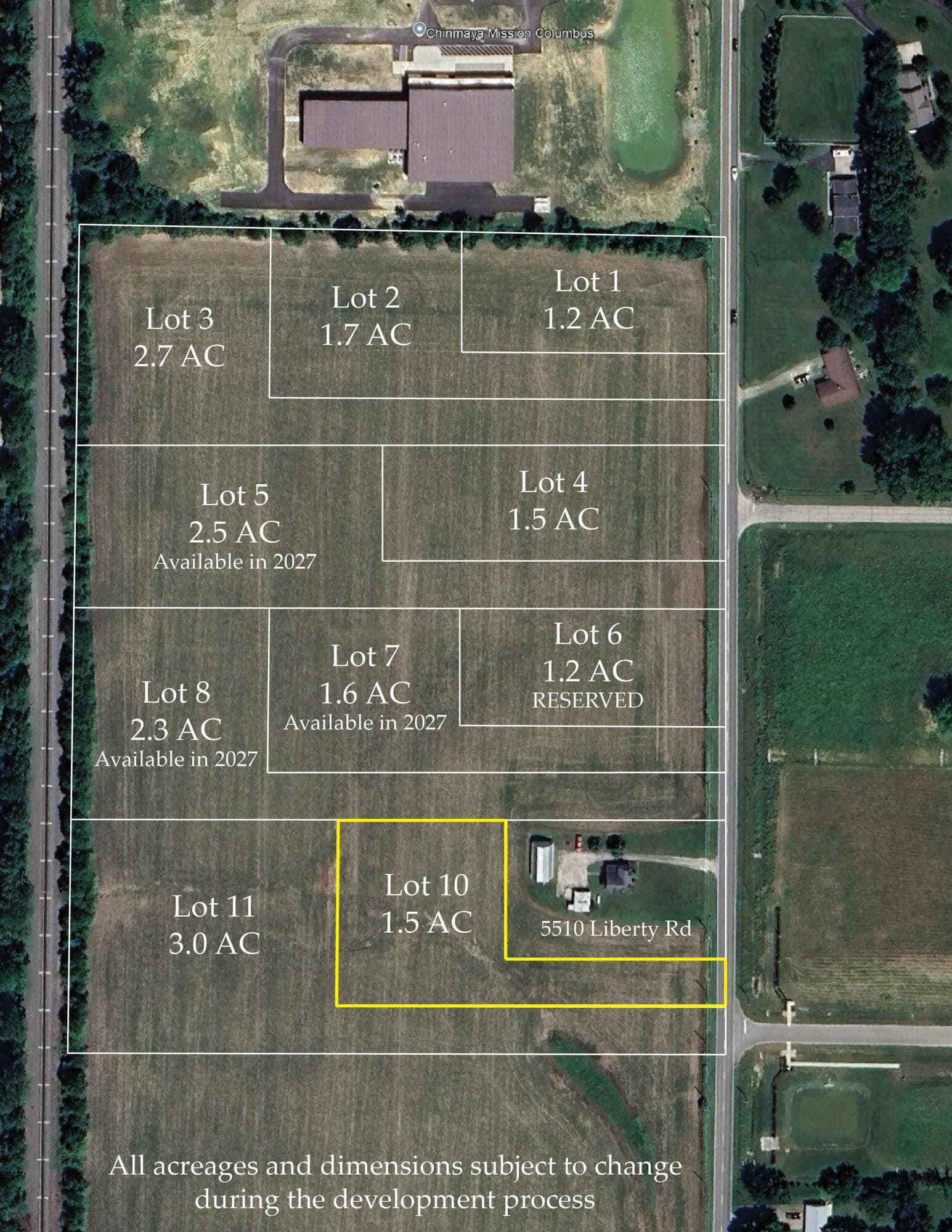 0 Liberty Road #Tract 10, Powell, OH 43065