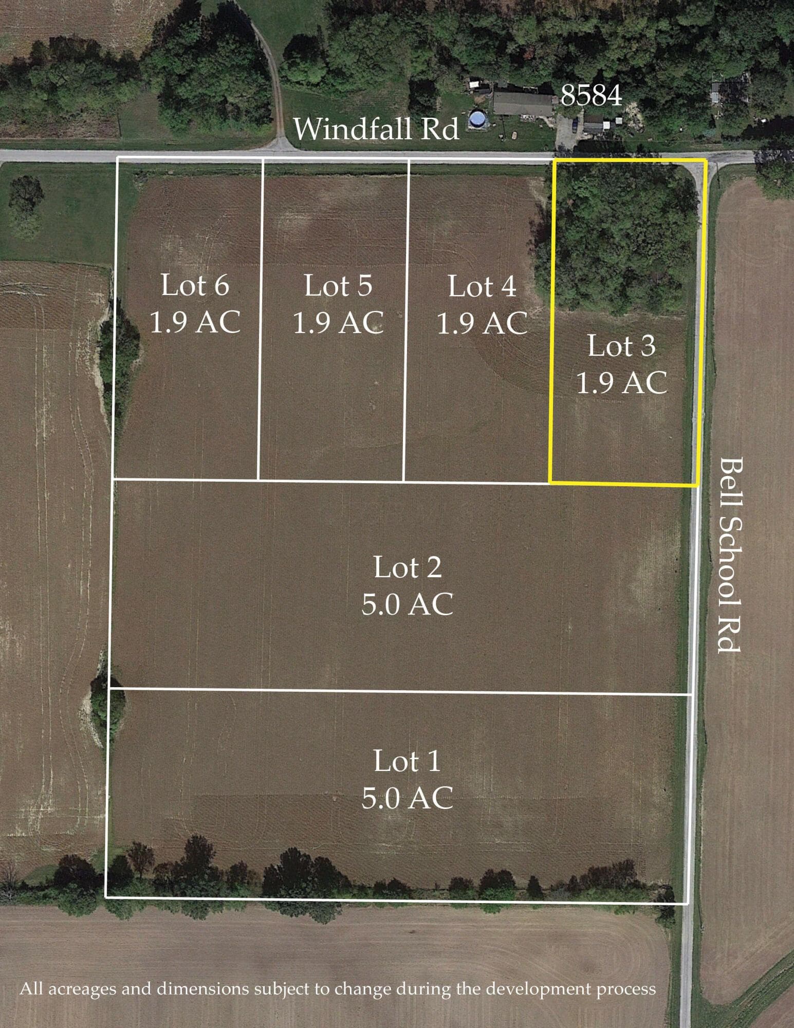 0 Bell School Road #Tract 3, La Rue, OH 43332