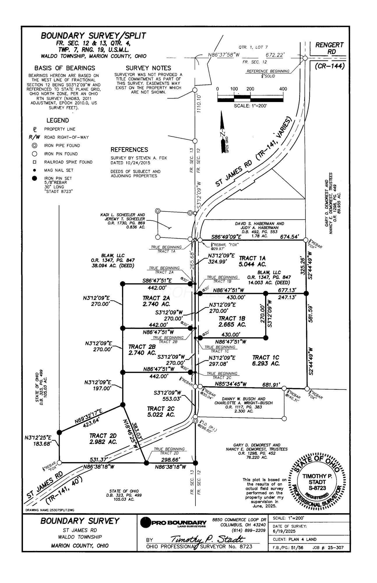 1C St. James Road, Waldo, OH 43356