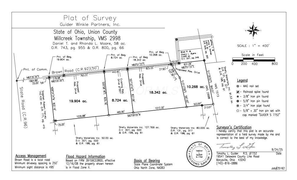 0 Brown Road, Ostrander, OH 43061