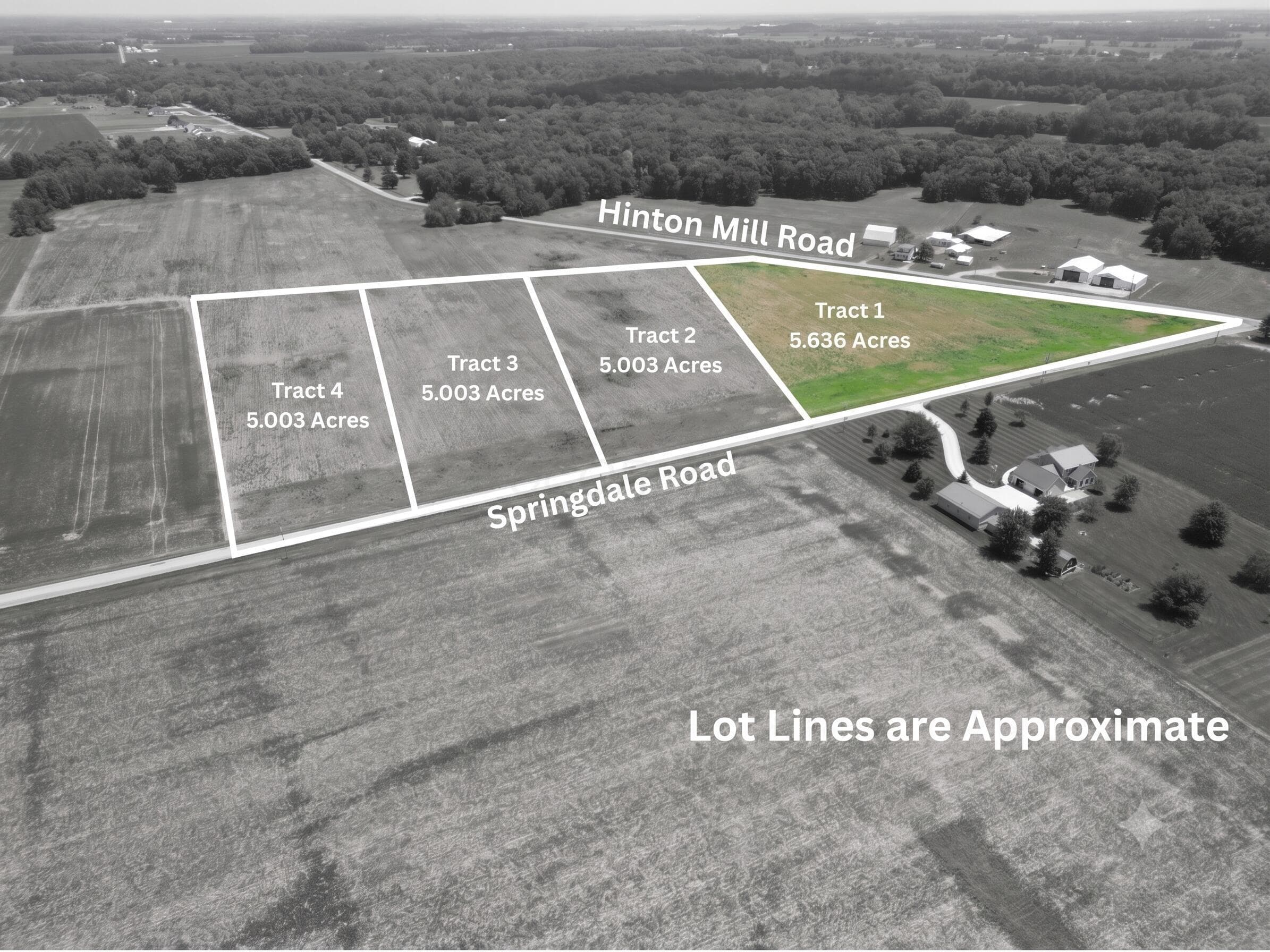 0 Hinton Mill Road #Tract 1, Marysville, OH 43040