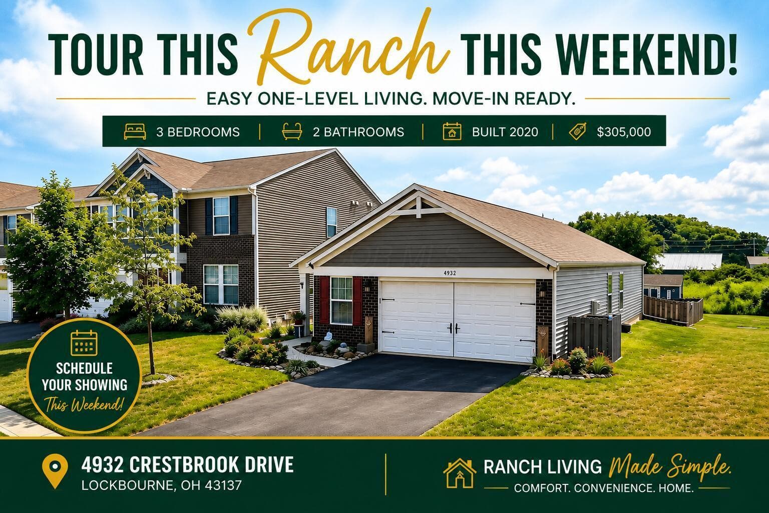 4932 Crestbrook Drive, Lockbourne, OH 43137